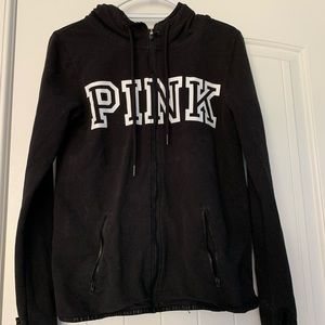 VS Pink zip up jacket